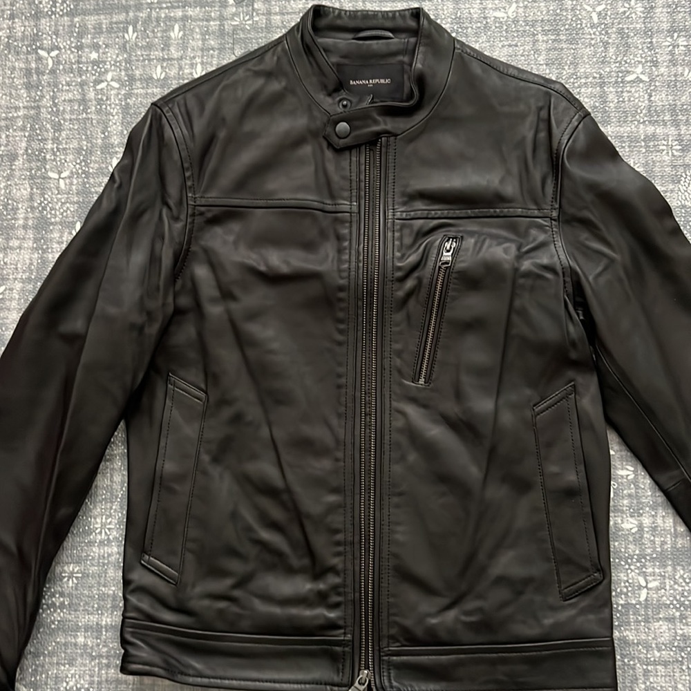 Banana Rep Factory Leather Jacket